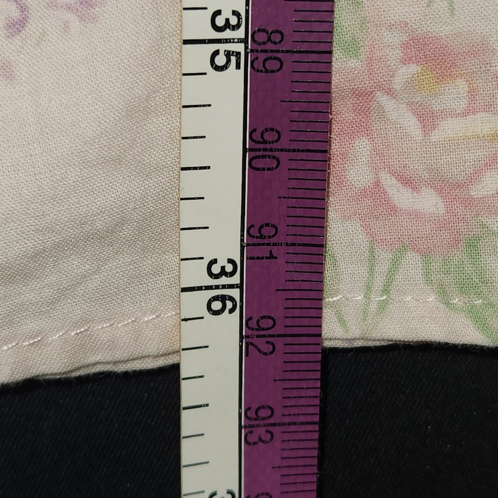 VINTAGE Miss Elaine Pink Nightgown Slip Dress Ribbon Bows Cottagecore Size L - Picture 8 of 8